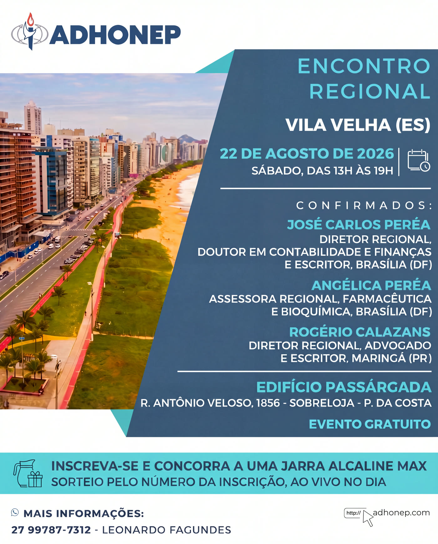 ADHONEP Encontro Regional Vila Velha - arte Alcaline Max